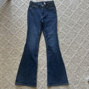 H&M Divided Women's Flare Leg Jeans Size 4  31" Inseam EUC